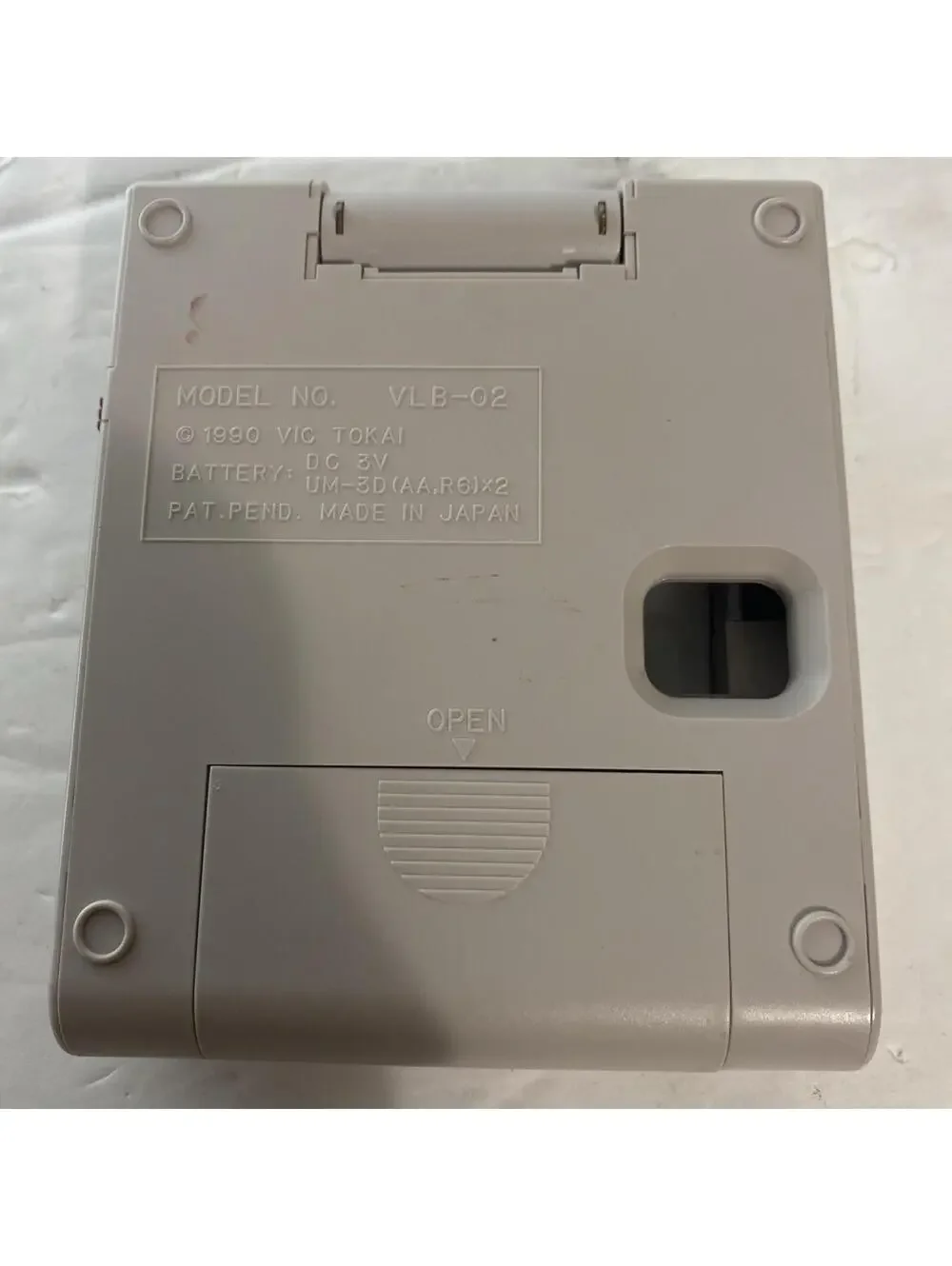 Nintendo Game Boy Og Launch Miss Pac-Man Gray And Light Boy Accessory Rare Work